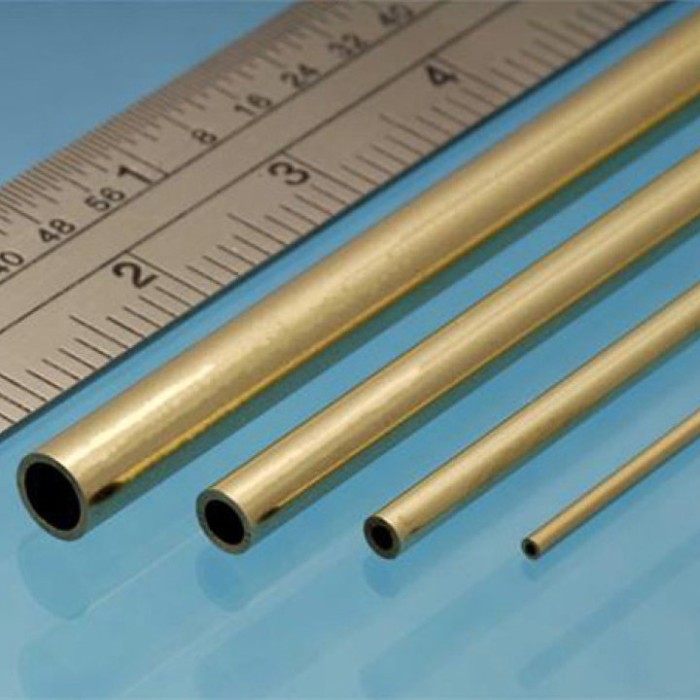 Round Brass Tube 1/8 X .014 X 12" - The Balsa Cabin